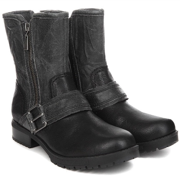 clarks motorcycle boots